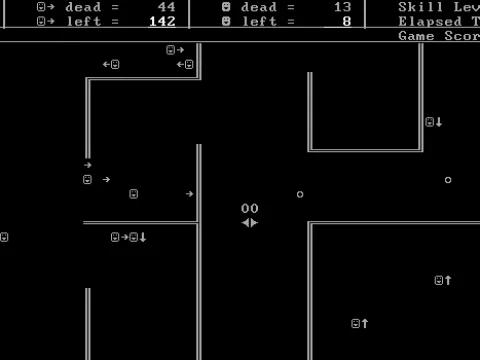 They're closing in... (monochrome)