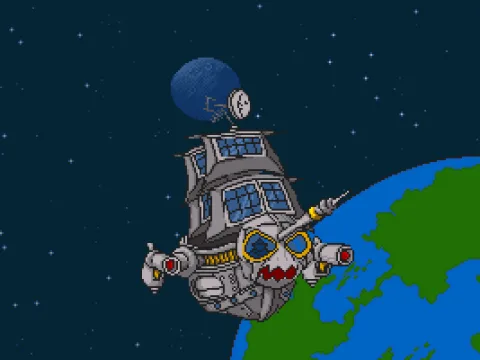 Alien ship (from the intro sequence)