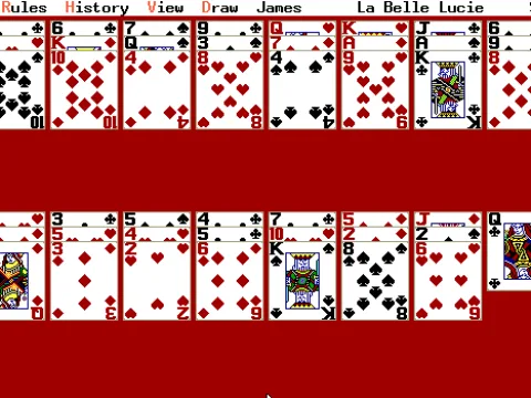 La Belle Lucie Starting Position