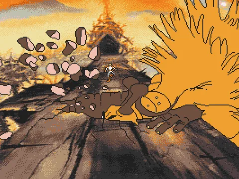 Mr. Monster has a healthy appetite.