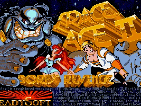 Title screen.