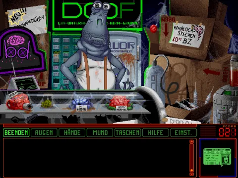 An old acquaintance from Space Quest III