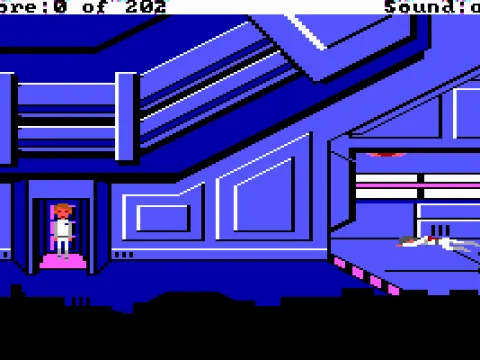 Roger Wilco and a Sarien