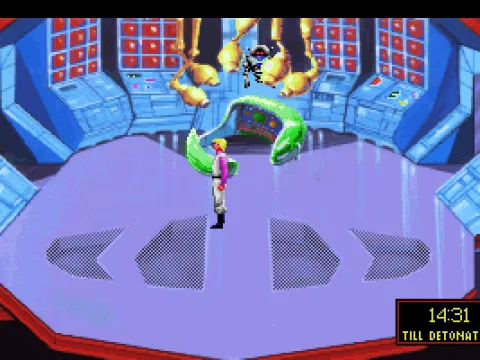 In the Arcada's cartridge library