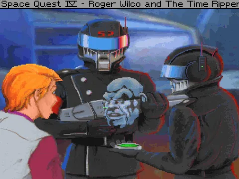 The Time Rippers work for Vohaul... and they don't seem to be friendly!