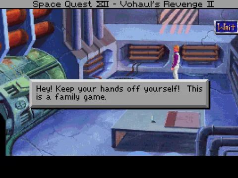 This is what happens when you use the Hand icon on Roger...