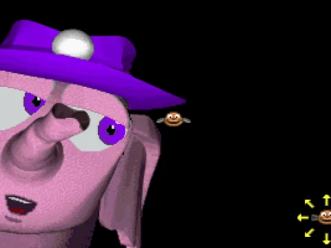 An interlude with Elmo the elephant and his friend Buzz... who apparently enjoys flying into Elmo's orifices.