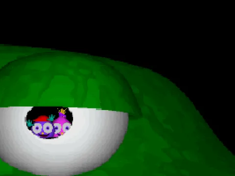 Cut-scene: here are our protagonists looking out their vessel's viewport.