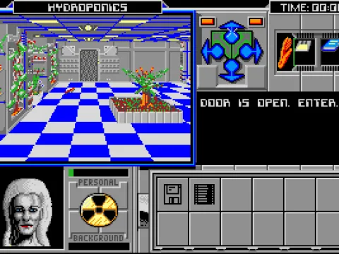 This space station isn't so desolate after all