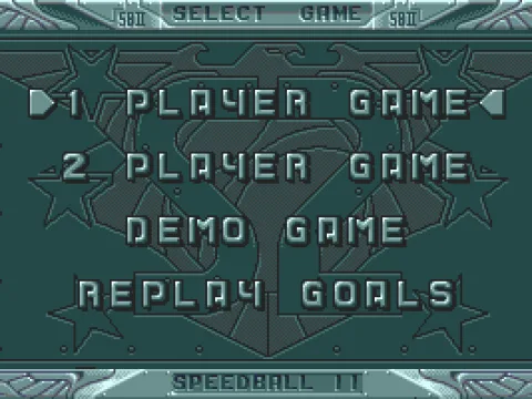 Main menu