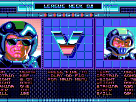 Player stats before a game