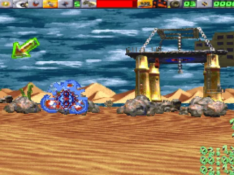 Dune Buggy - during the race (1st person view)