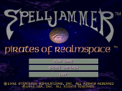 Main menu