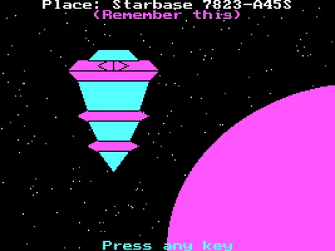 The starbase at which the Enterprise is docked.