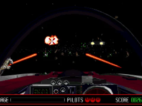 Flying through an asteroid belt with flipped controls and using a mouse might be nasty experience.