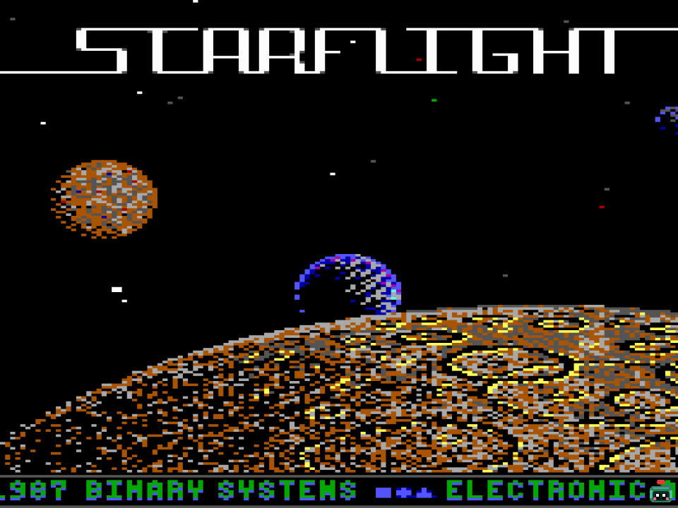 Play Starflight (1986) Online | DOS Games - RPG