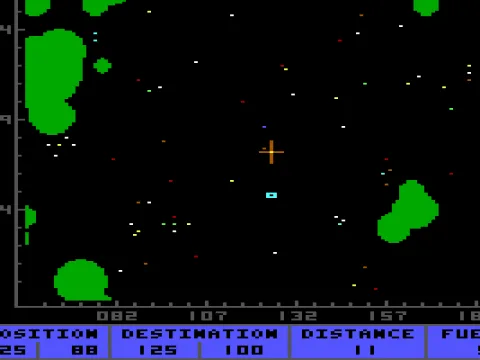 The star map (EGA/Tandy)