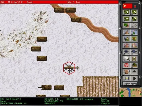 russians in the snow