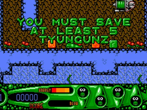 Starting a new level.