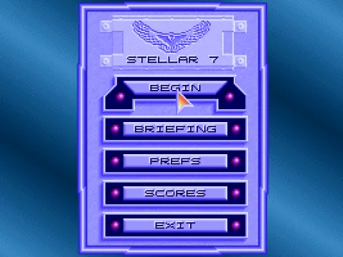 Main menu (MCGA/VGA)