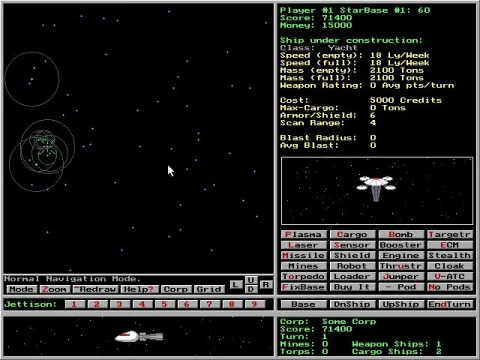 Zoomed-out view of the systems.