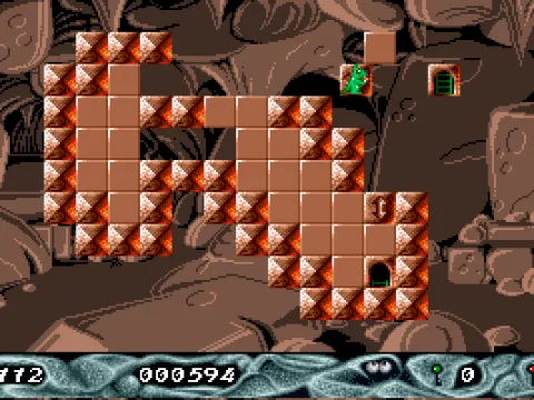 Using a movable block