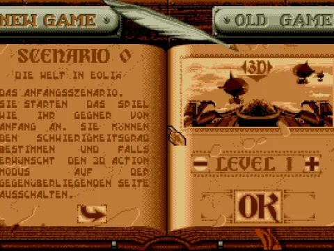 scenario (choosing among five different)