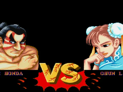 E. Honda - Chun-Li (VS Screen)