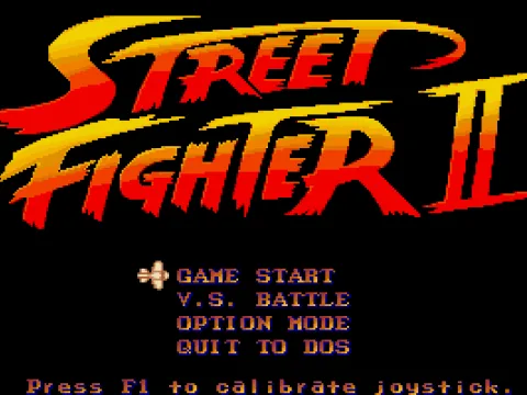Main Menu Screen