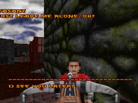 You can talk to unnamed characters who just wander around the town. They don't say much, though - and you don't see their portraits, either