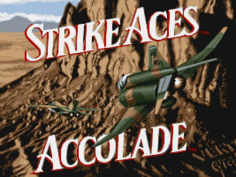 Strike Aces Title Screen