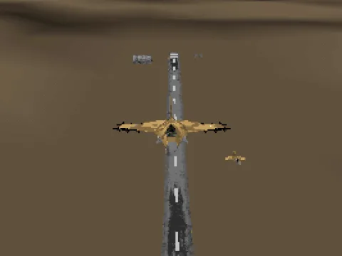 Taking off with our wingman.