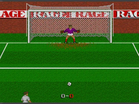 Getting ready to take a shot.