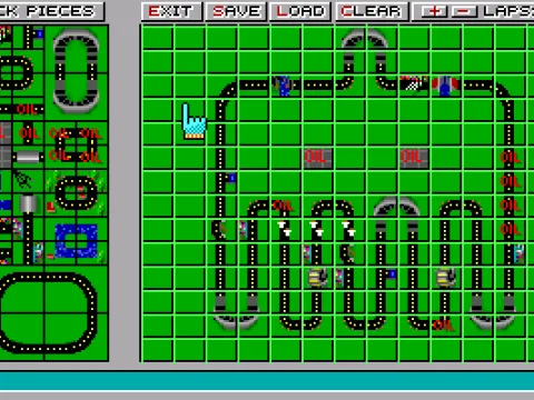 It Came With a Built in Track Editor