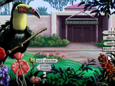 Main play screen aka. Production offices