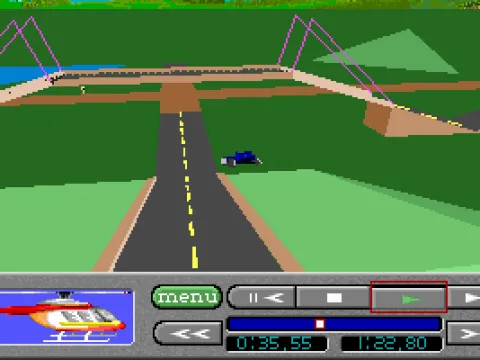 Replay - low bridge ahead