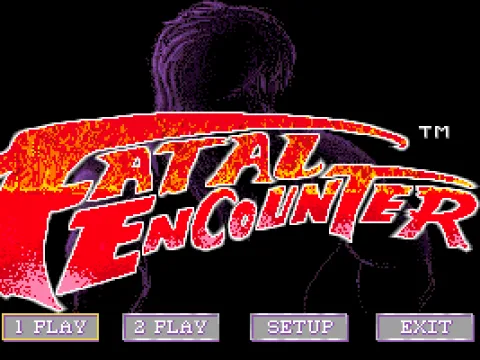 Title screen (English)