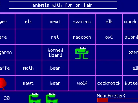 munch on some words - MCGA/VGA