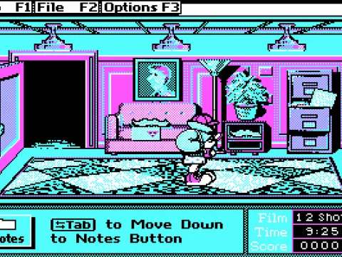 searching a room - CGA