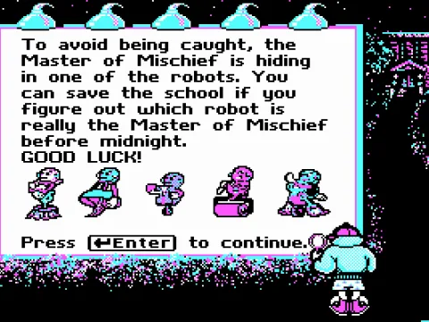 some of the robots you encounter - CGA
