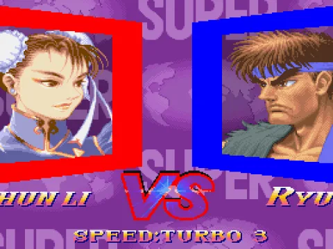 Chun Li vs Ryu