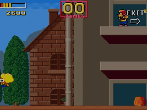 Hurray, it's the exit!