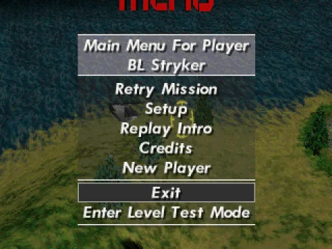 Main Menu