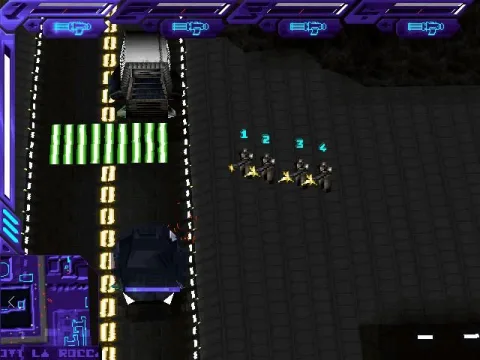 Shooting with the Mini-Gun...