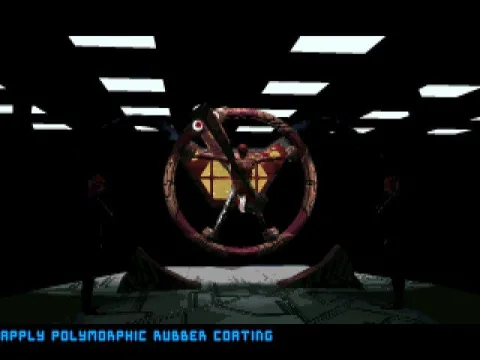 Intro Movie - They transform a man in a cyborg agent.