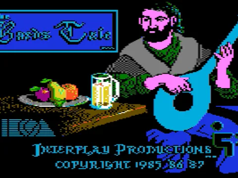 Title screen (CGA Composite)