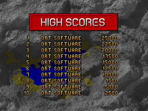 High-score table