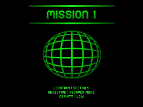 Starting a new mission.