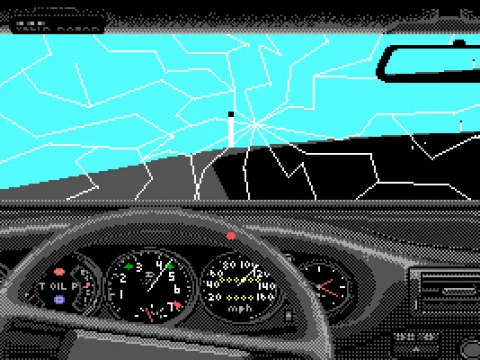 Sliding off the cliff.