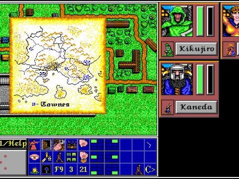 A glance at the world map